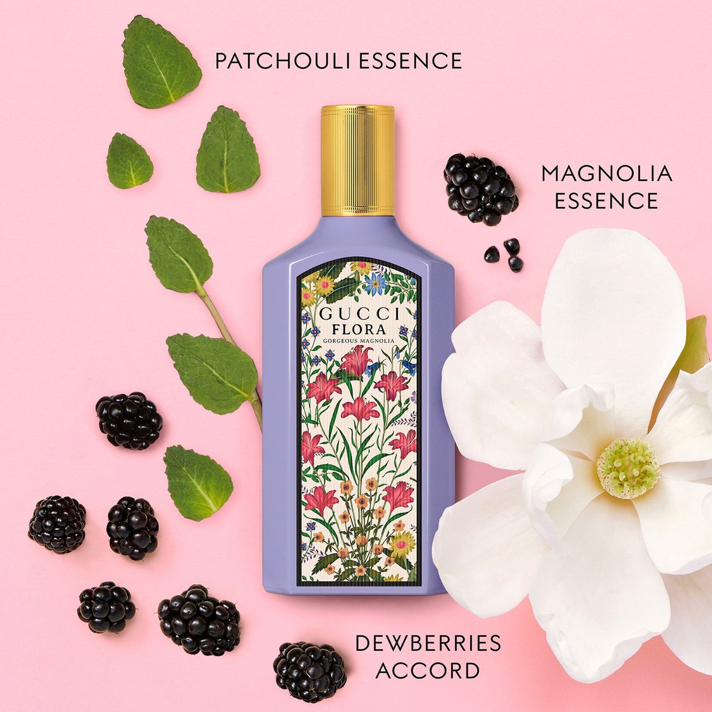 Gucci Flora Gorgeous Magnolia Eau De Parfum For Women (100ml)