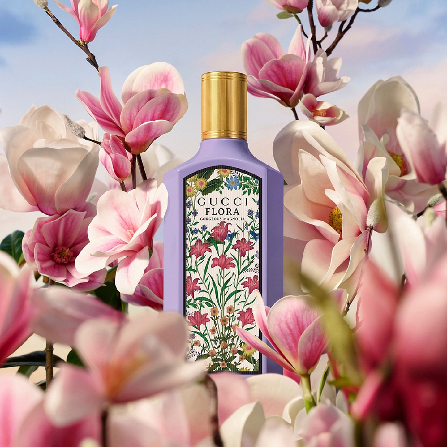 Gucci Flora Gorgeous Magnolia Eau De Parfum For Women (100ml)