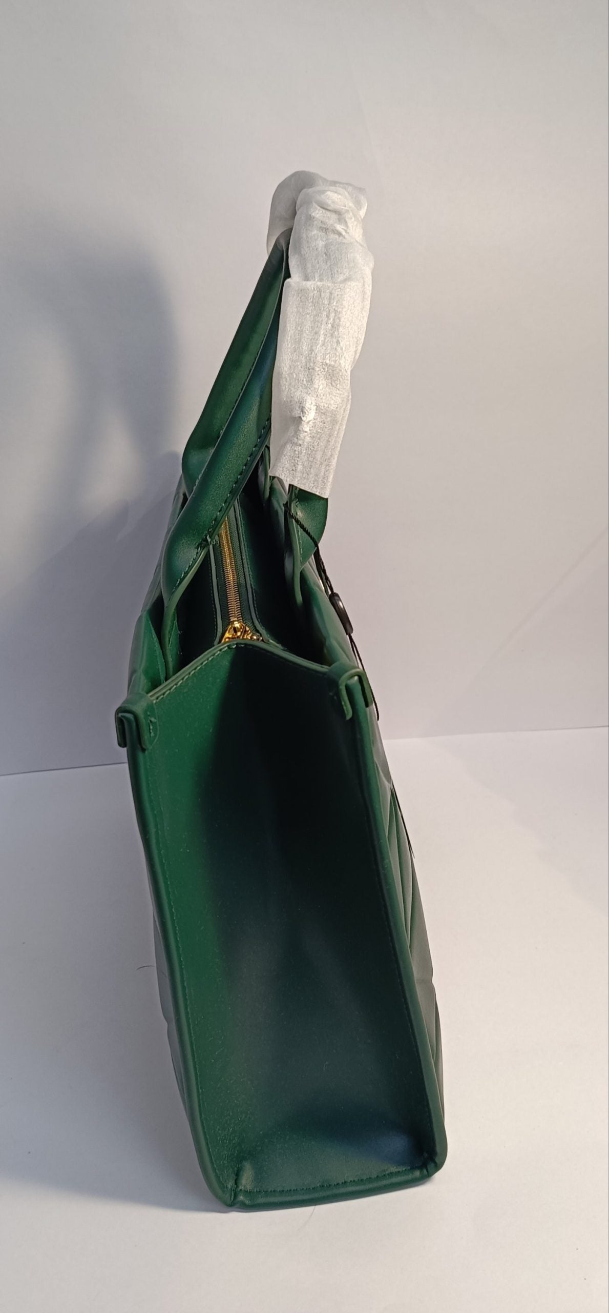 PRADA Large Leather Bag Green