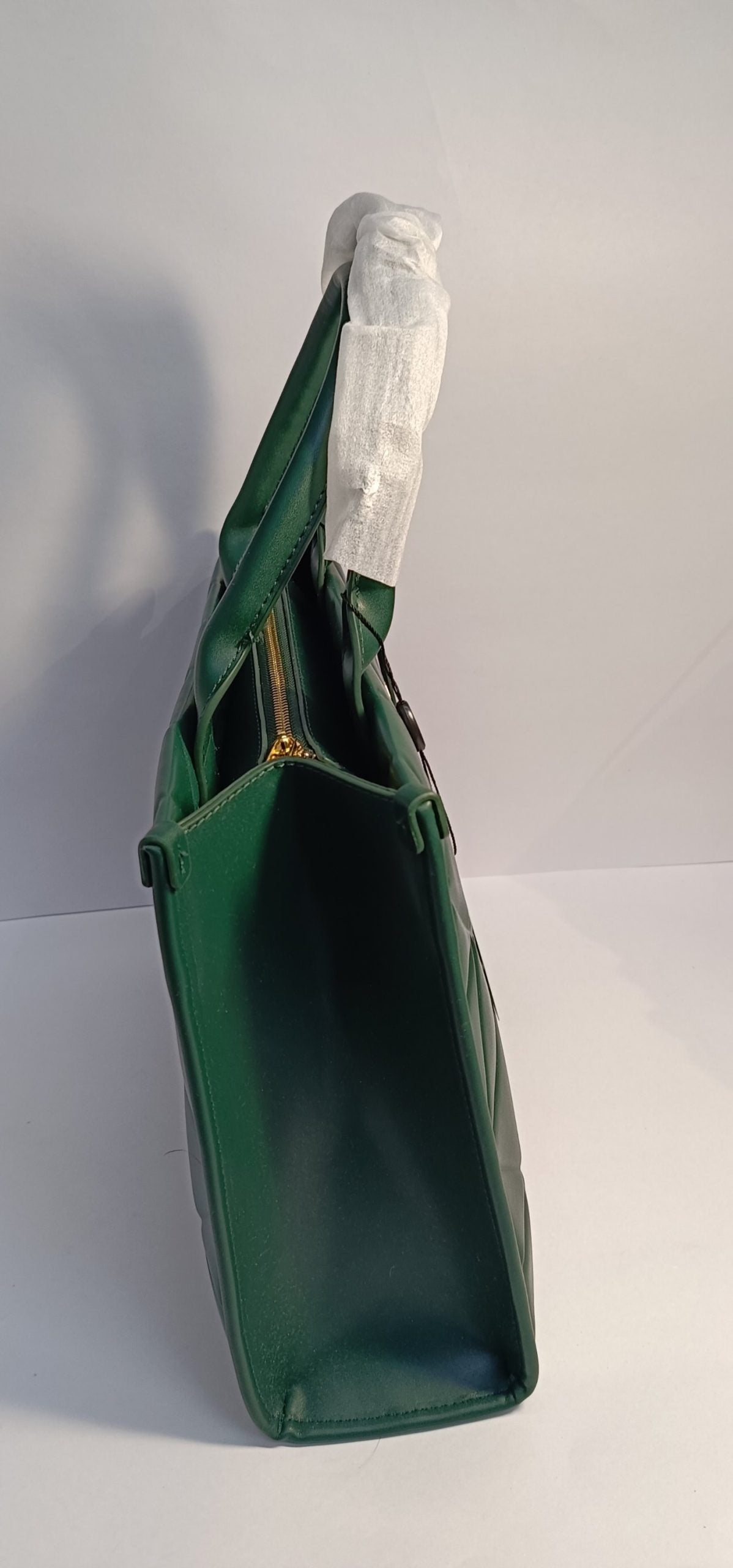 PRADA Large Leather Bag Green