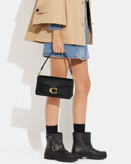 COACH Tabby Medium Shoulder Bag 26 Black