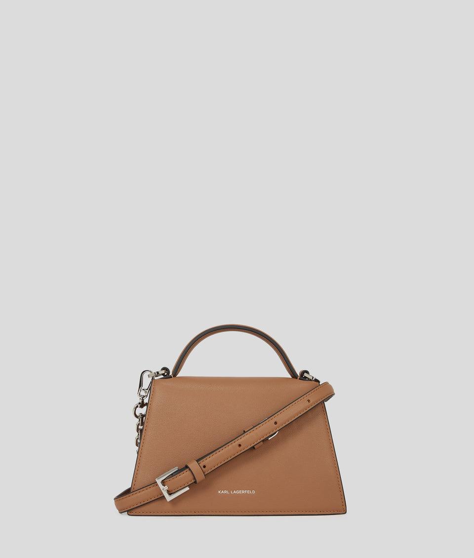 KARL LAGERFELD K/SIGNATURE SMALL CROSSBODY BAG TERRA