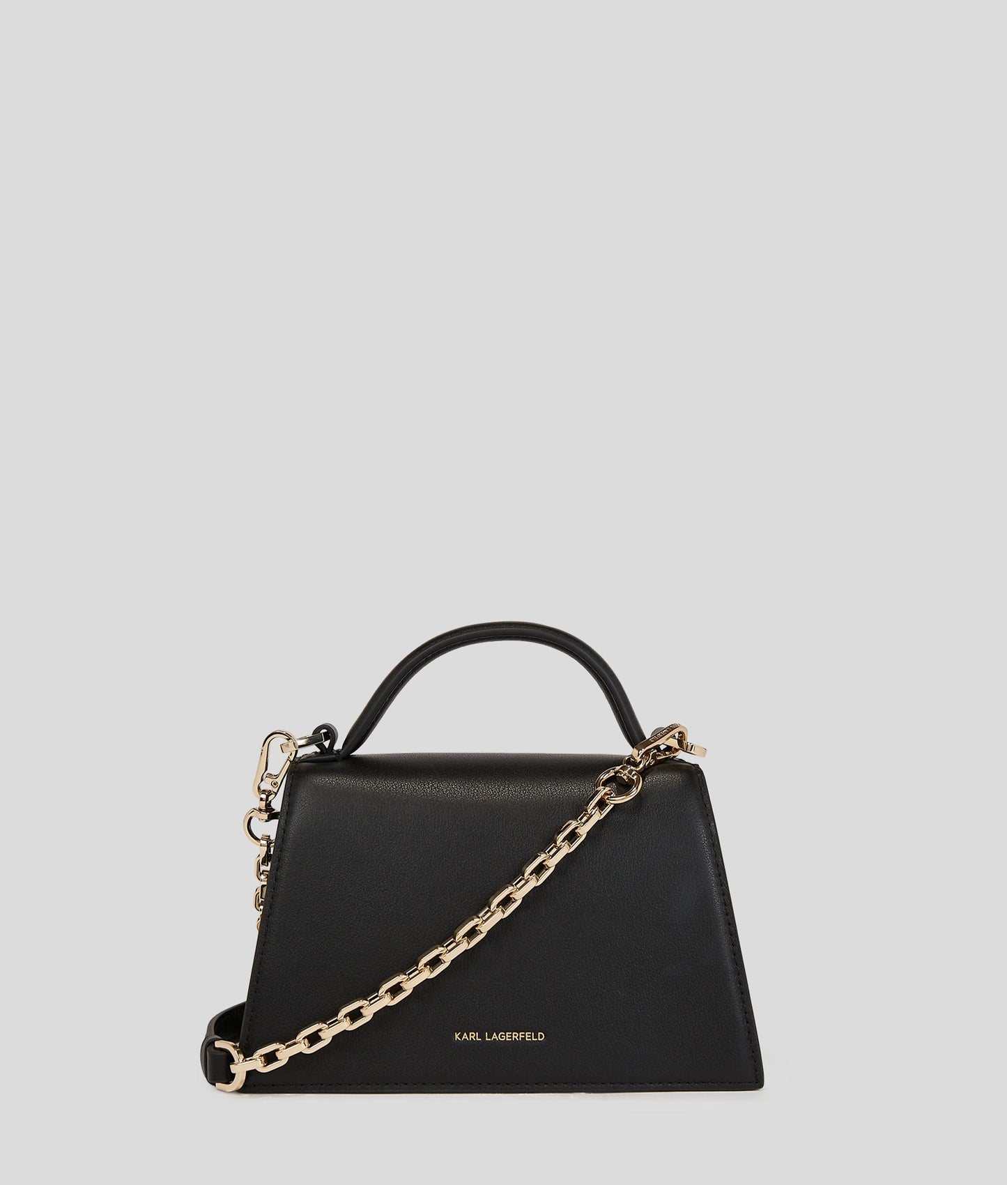 KARL LAGERFELD K/SIGNATURE SMALL CROSSBODY BAG BLACK