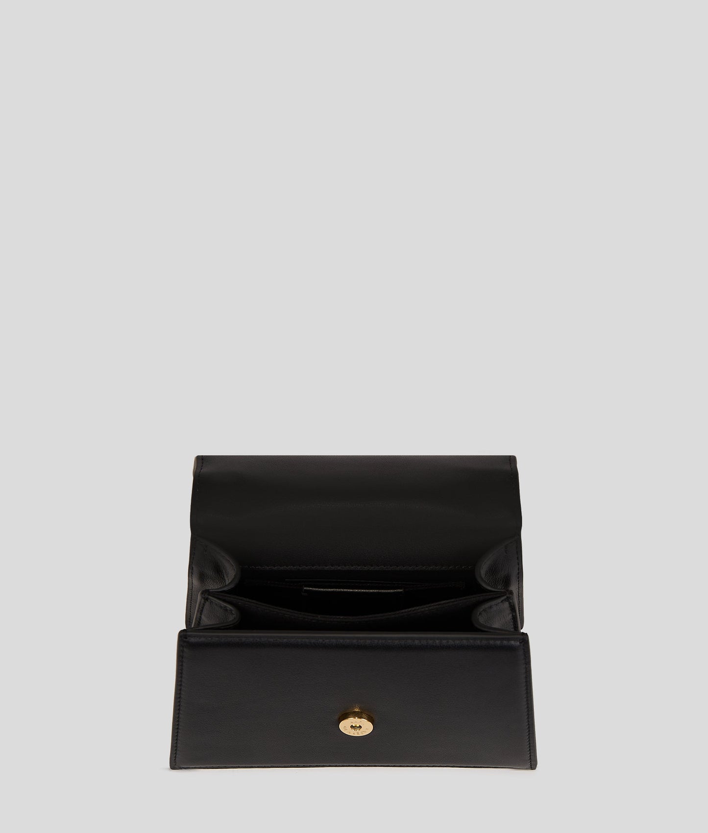 KARL LAGERFELD K/SIGNATURE SMALL CROSSBODY BAG BLACK