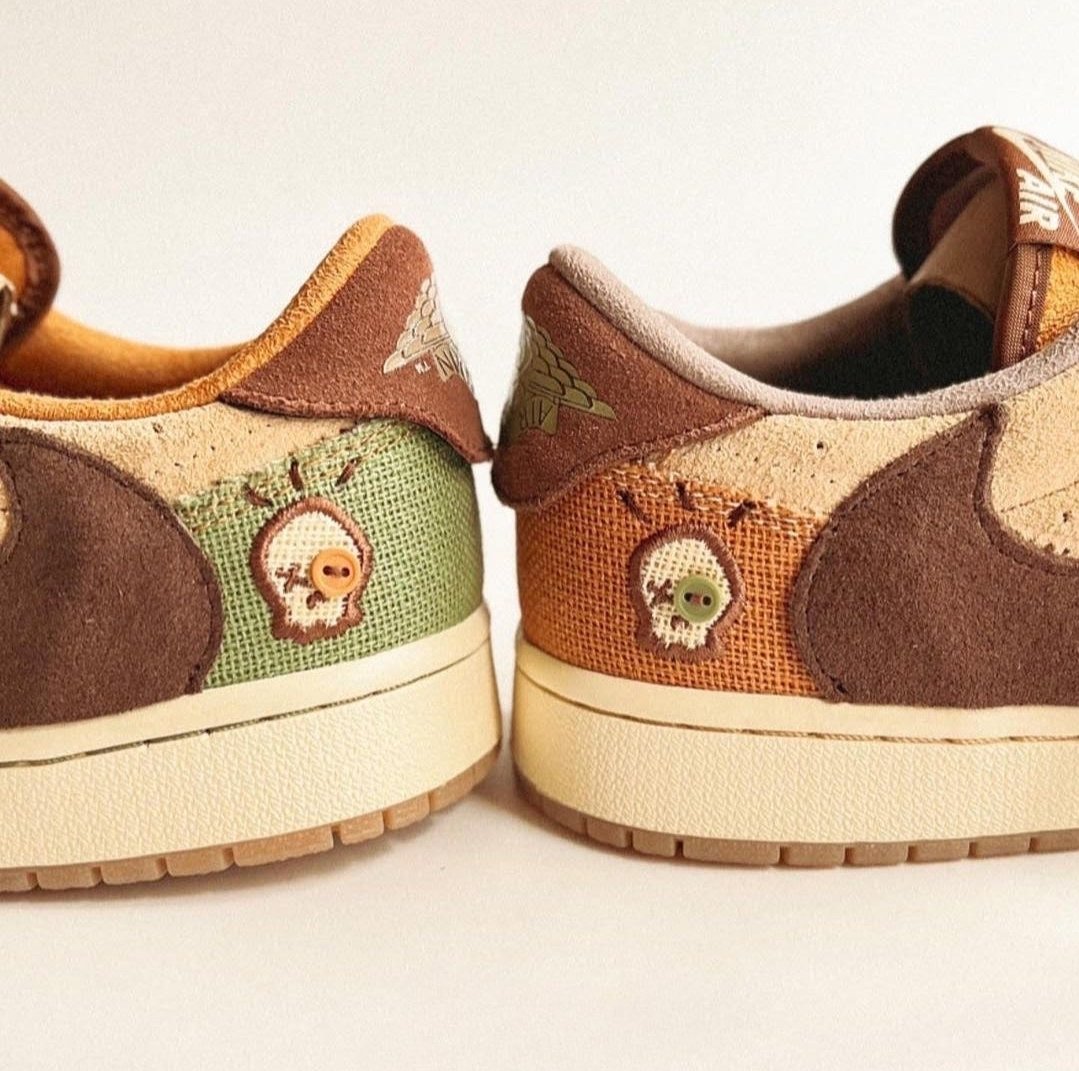 Travis Scott x Air Jordan 1 Retro Low OG x Zion Williamson 'Voodoo'