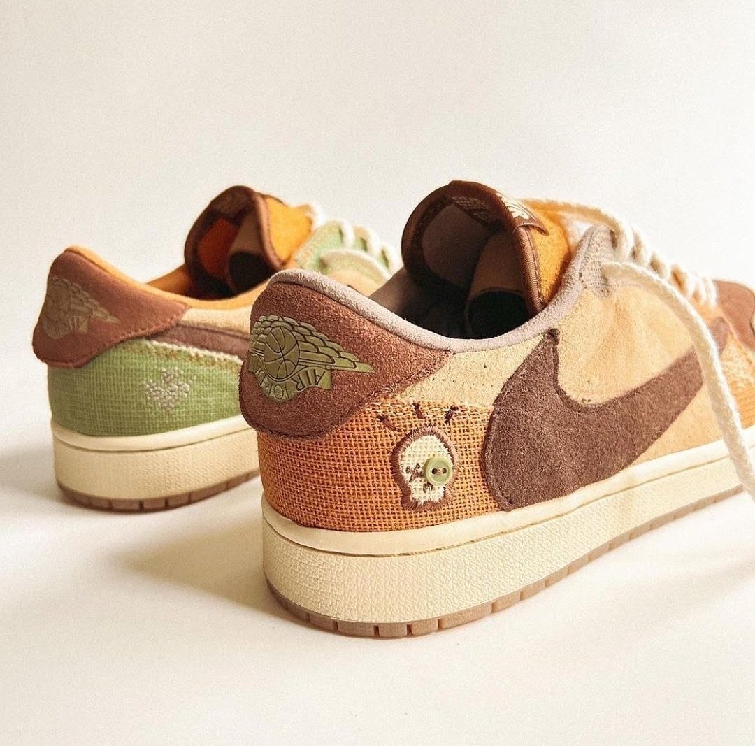 Travis Scott x Air Jordan 1 Retro Low OG x Zion Williamson 'Voodoo'
