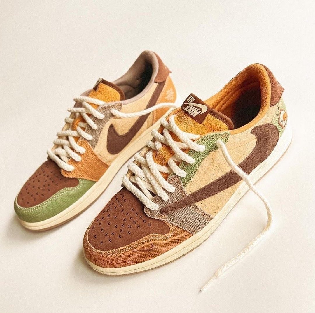 Travis Scott x Air Jordan 1 Retro Low OG x Zion Williamson 'Voodoo'