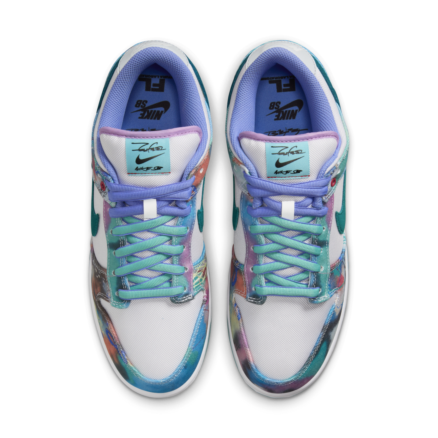 Nike SB Dunk Low Futura Laboratories Bleached Aqua