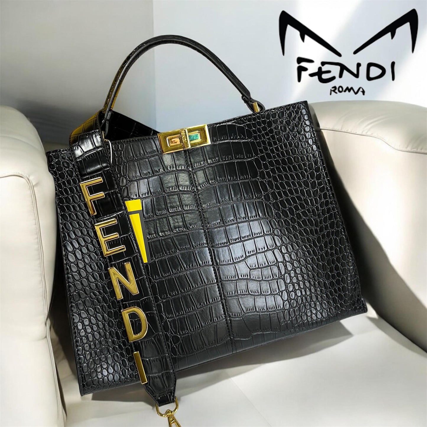 Fendi Peekaboo Large Tote