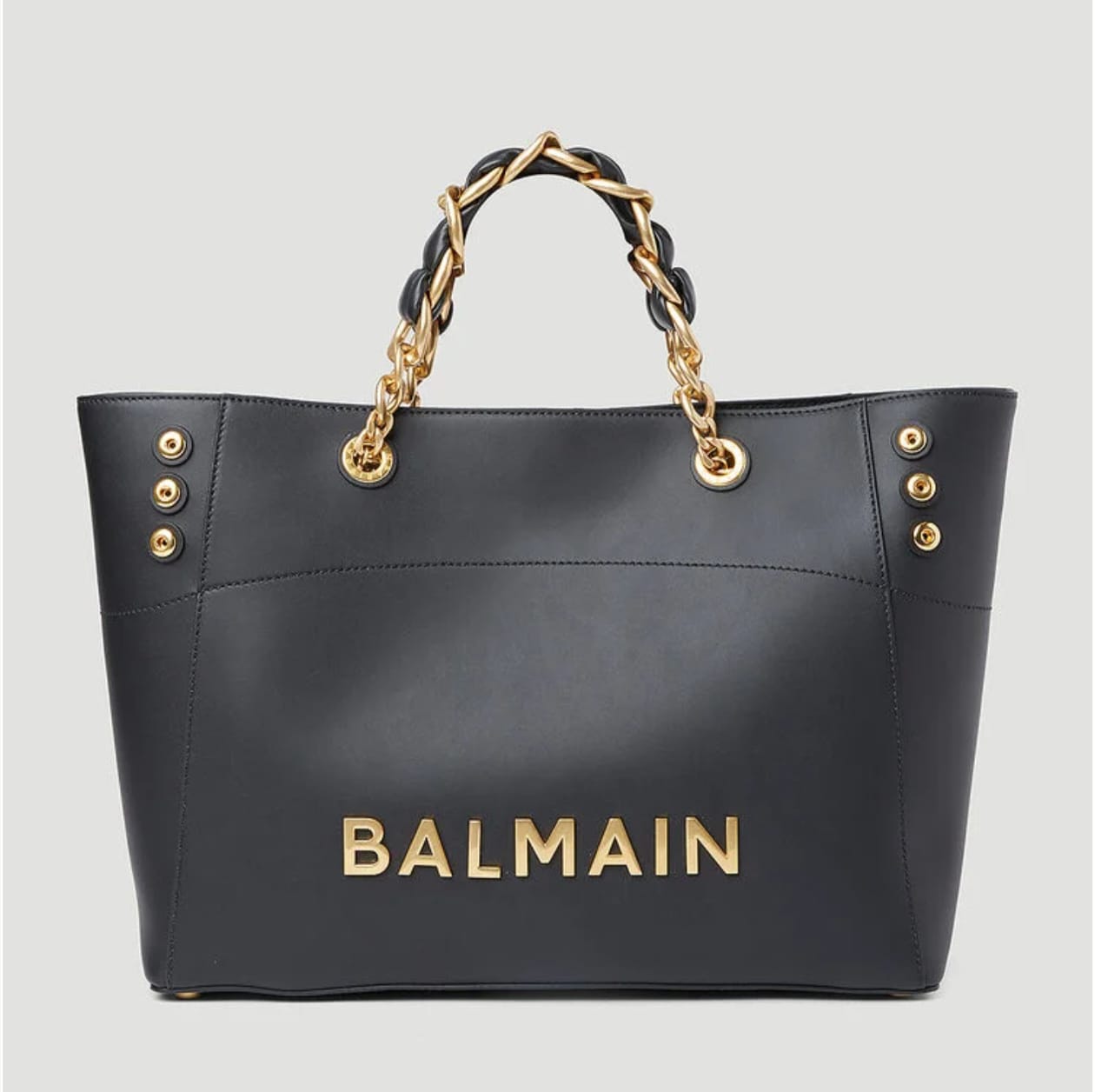 Balmain B-Army Leather Shoulder Bag