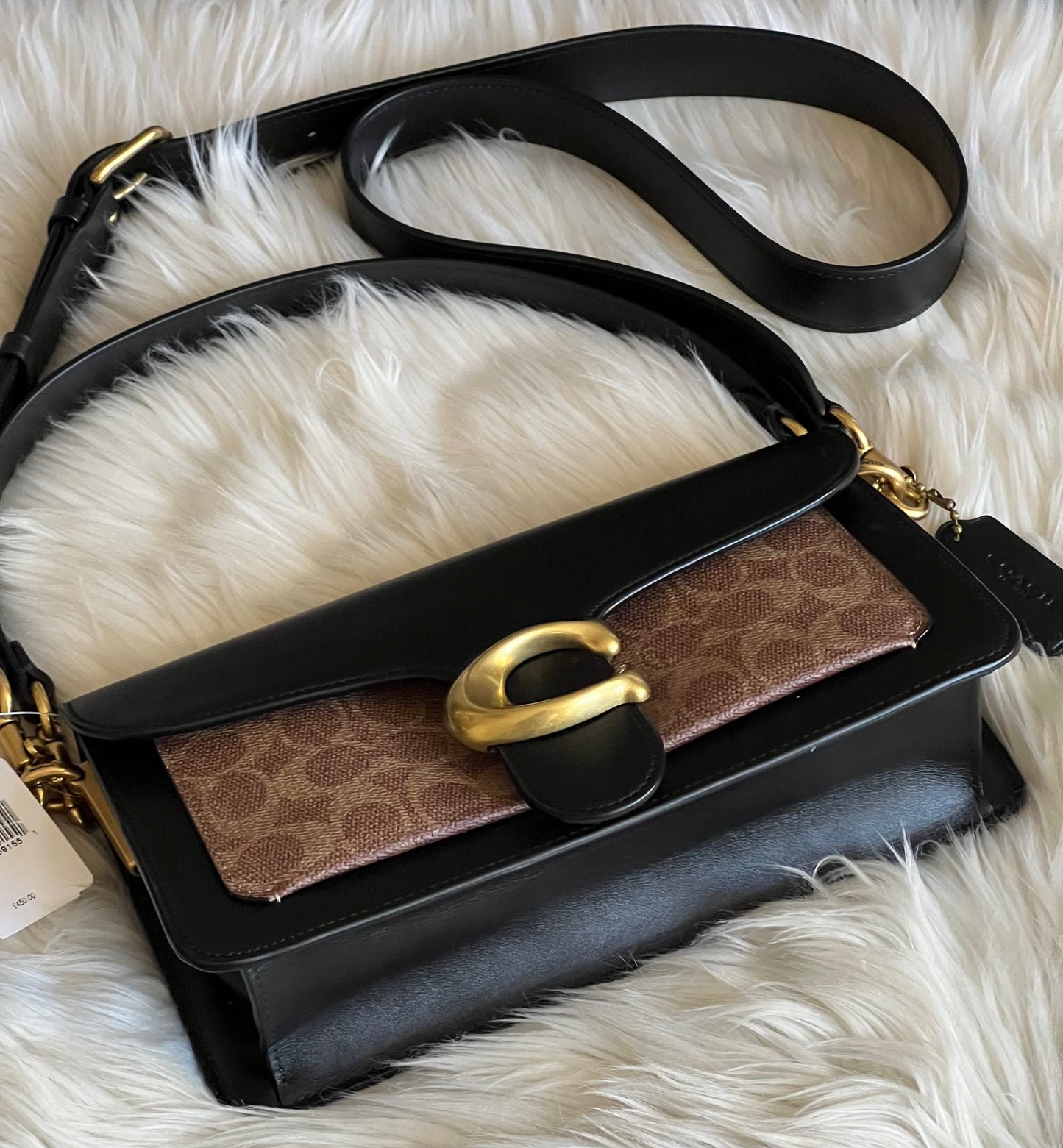 COACH Tabby Shoulder Bag 26 With Signature Canvas