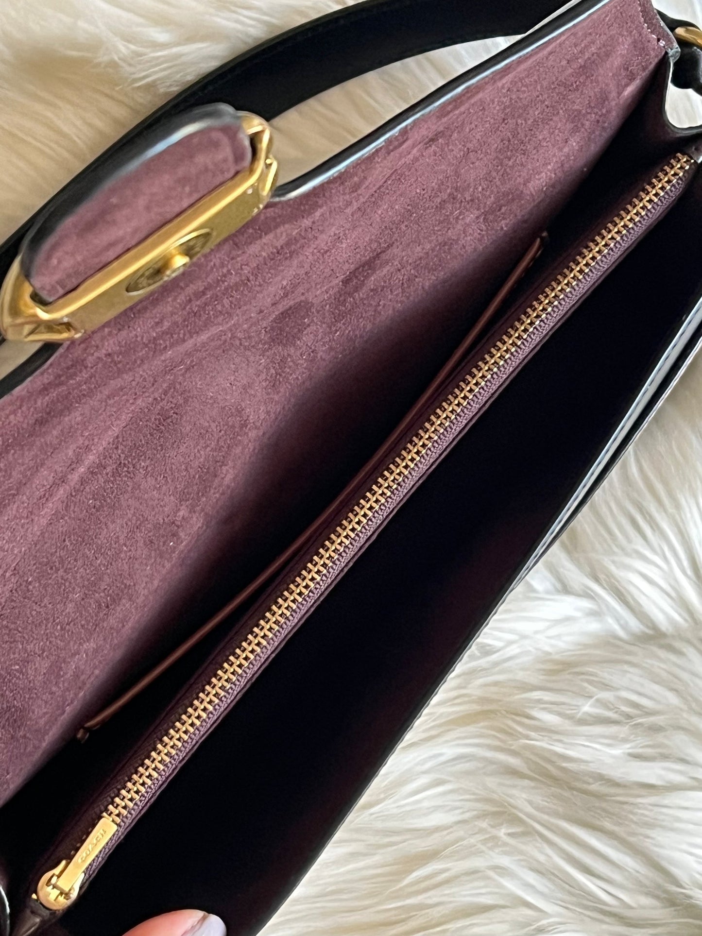 COACH Tabby Shoulder Bag 26 With Signature Canvas