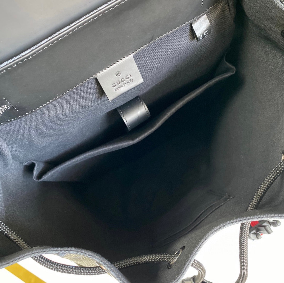 GUCCI Black Soft GG Supreme Backpack