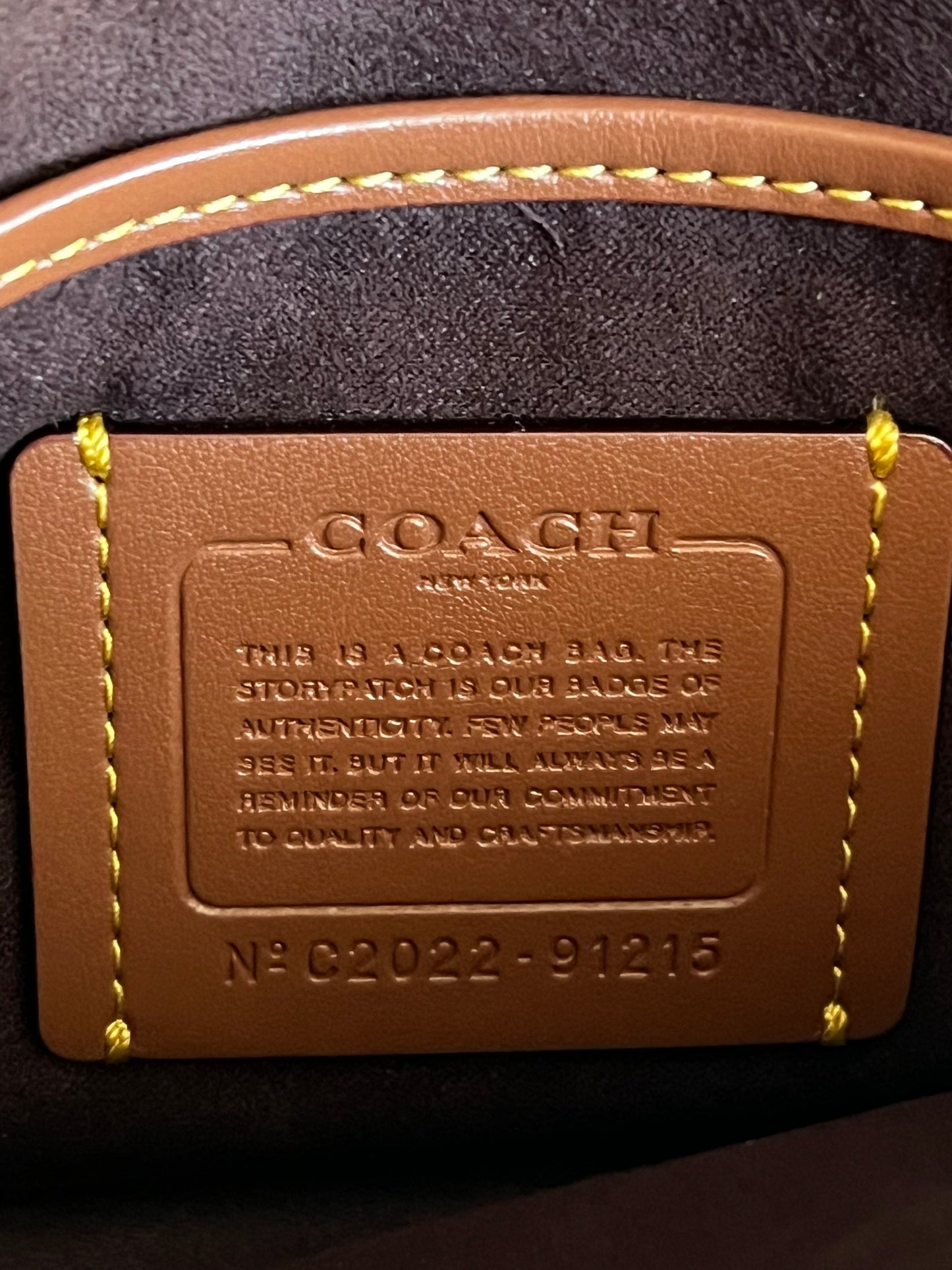 COACH Tabby Shoulder Bag 26 With Signature Canvas