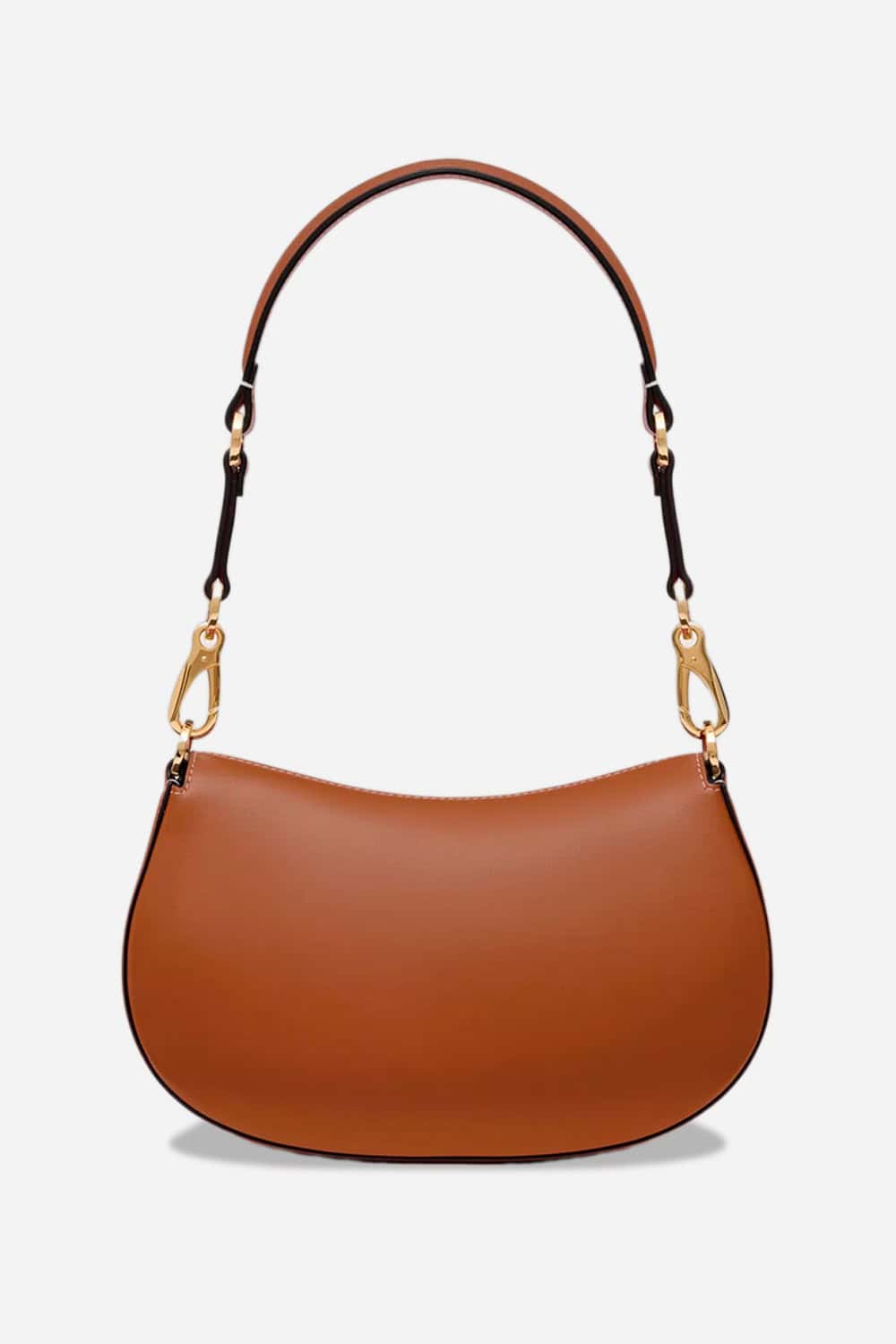 Valentino  Small Ohval brown shoulder bag