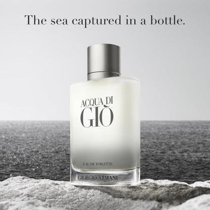 Giorgio Armani Acqua Di Gio For Men Eau De Toilette Spray, 100ml - Fresh Floral Sweet Pea Jasmine