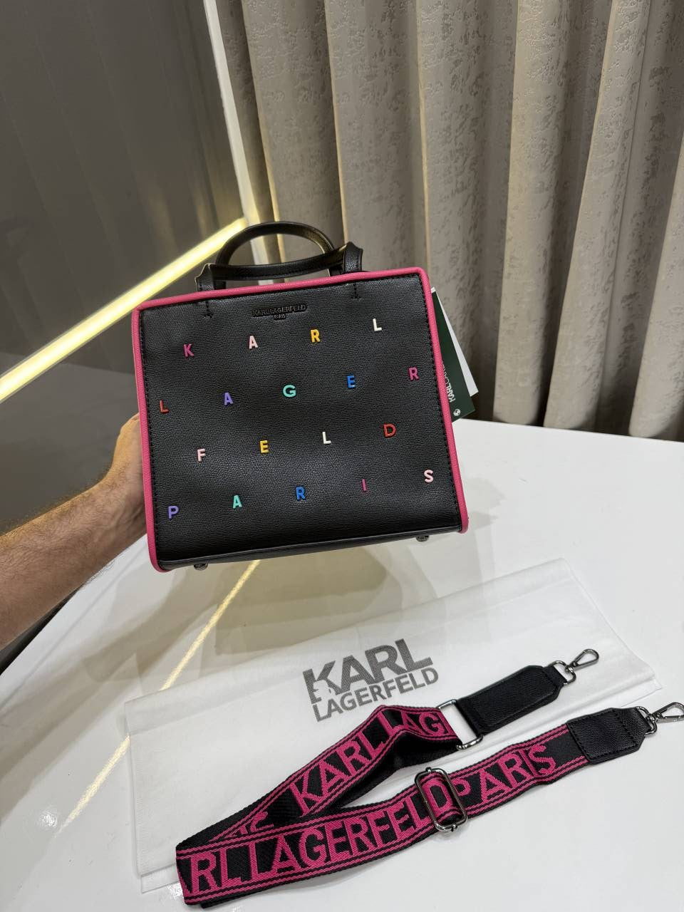 KARL LAGERFELD PARIS Maybelle Satchel