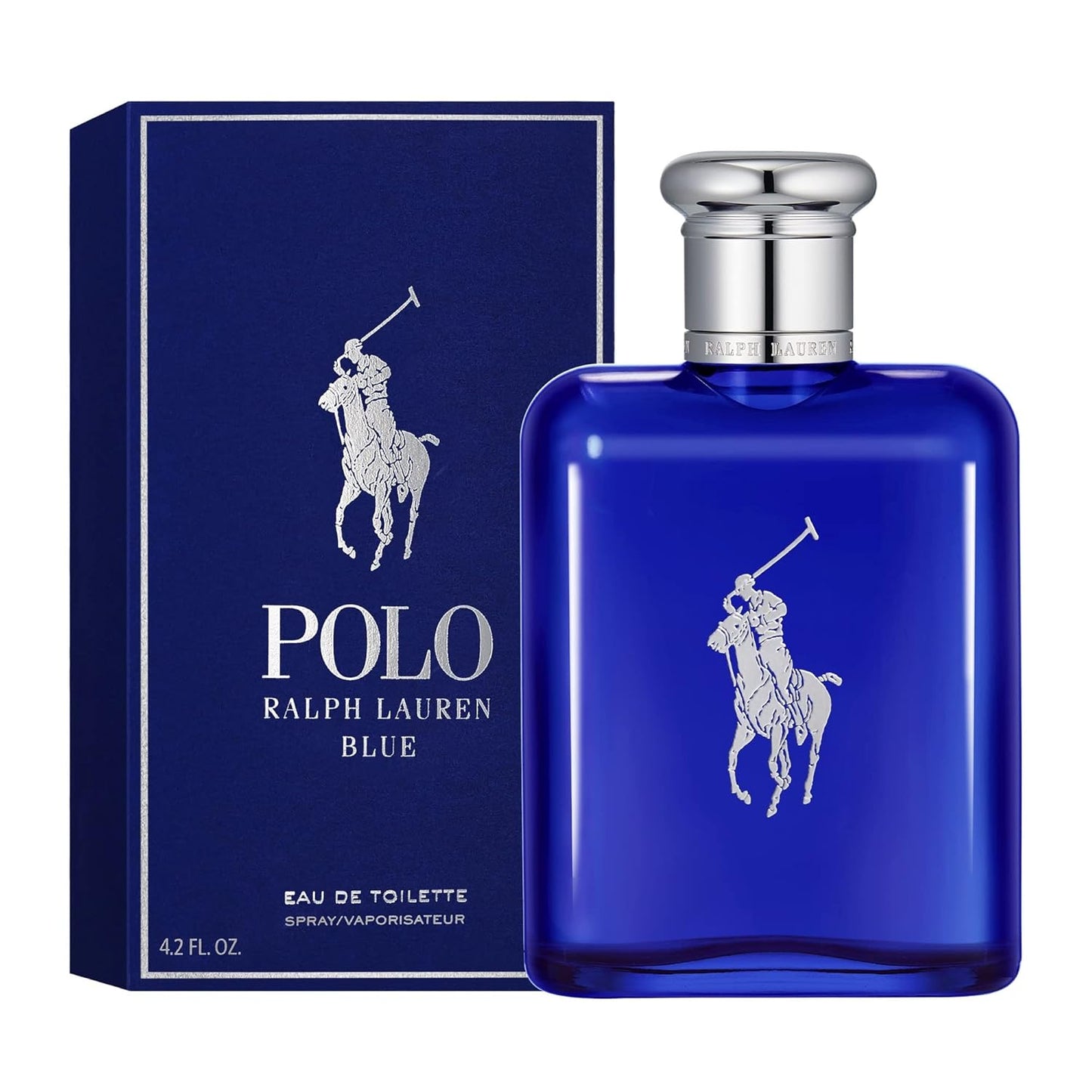 Ralph Lauren - Polo Blue - Eau de Toilette 125 ml - Men's Cologne - Aquatic & Fresh - With Citrus, Sage, and Suede - Medium Intensity