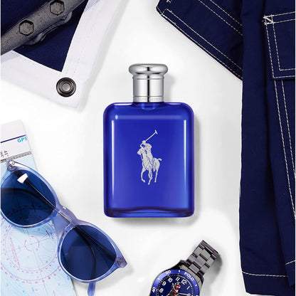 Ralph Lauren - Polo Blue - Eau de Toilette 125 ml - Men's Cologne - Aquatic & Fresh - With Citrus, Sage, and Suede - Medium Intensity
