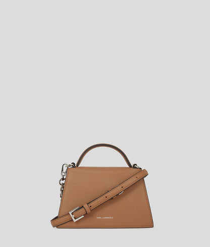 KARL LAGERFELD K/SIGNATURE SMALL CROSSBODY BAG TERRA