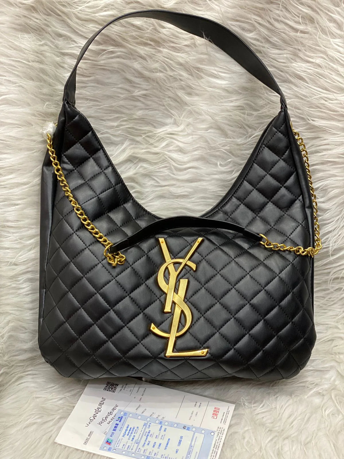 YSL Saint Laurent Shoulder Sleeve Bag