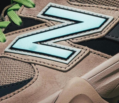 New Balance 9060 Glow Green Running Shoes