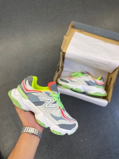 New Balance 9060 Glow Green Running Shoes