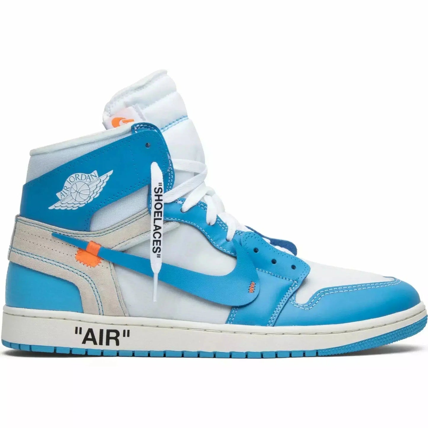 Off-White x Air Jordan 1 Retro High OG 'UNC / University Blue'