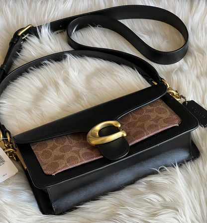 COACH Tabby Shoulder Bag 26 With Signature Canvas