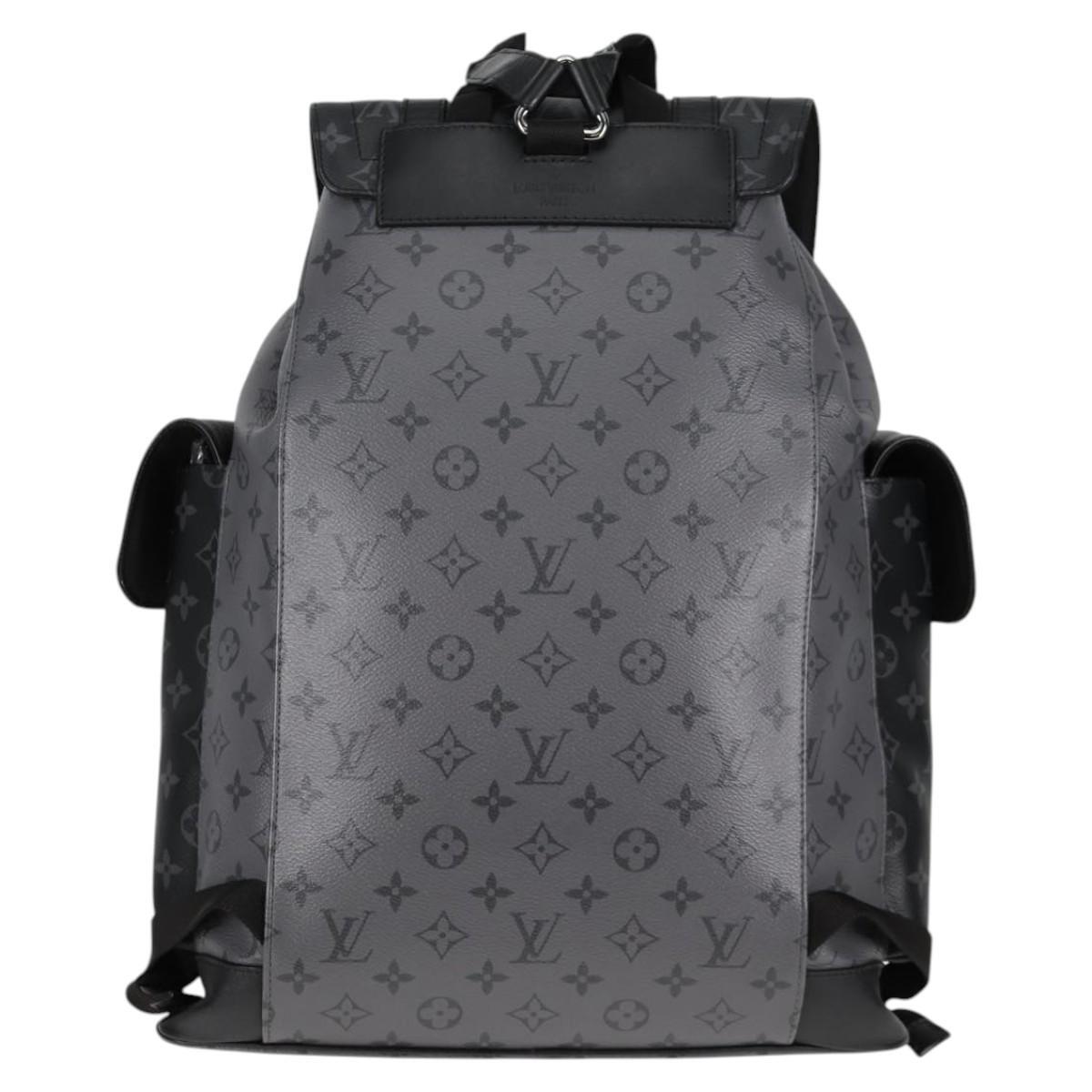 LOUIS VUITTON Monogram Eclipse Christopher PM Backpack